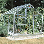 serre de jardin en verre trempe 3mm - 4-8m2 - acd
